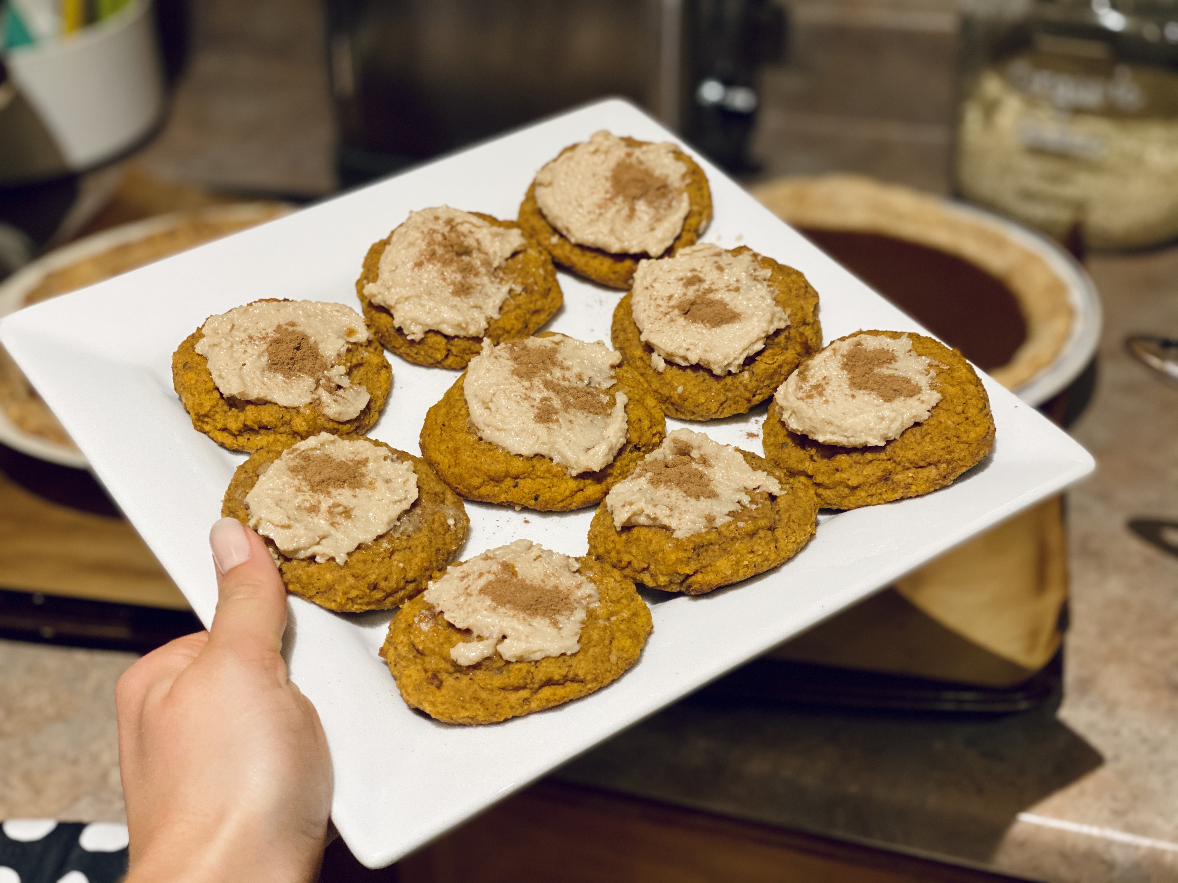 PUMPKIN PIE COOKIE ROLLS